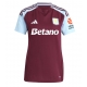 Aston Villa Matty Cash #2 Maglia Gara Casa Repliche 2024-25 Donna Maniche Corte